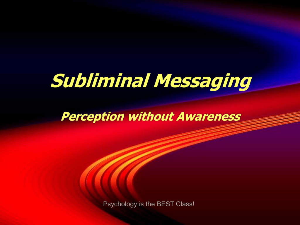 subliminal messages images