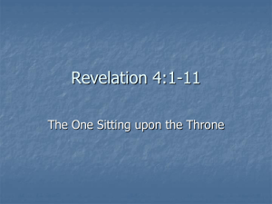 The One Who Sits upon the Throne