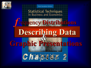 Frequency Distribution - McGraw Hill Higher Education