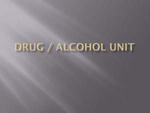 Drug / Alcohol Unit