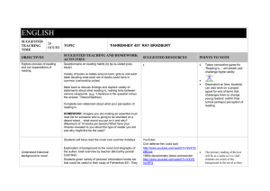 YEAR 13 ENGLISH