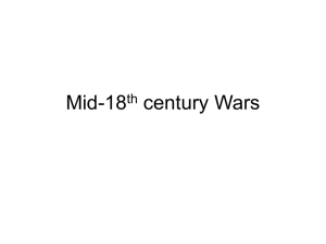 Mid-18th century Wars