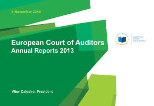 of the 2013 Annual Reports to the Committee on Budgetary Control