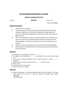 dayapuram residential school annual examination