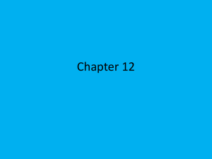 Chapter 12 DNA