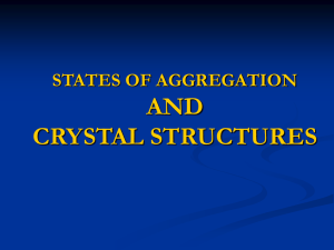 Crystal Solid Structure