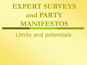 Expert survey