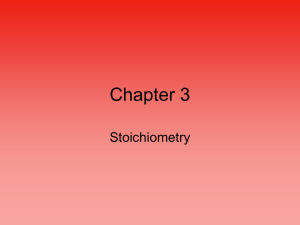 AP Chem Chapter 3 - hermansenssciencespace