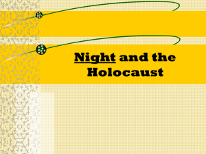 Night and the Holocaust