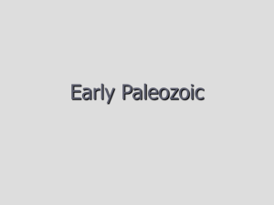 Early Paleozoic