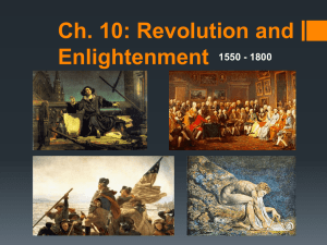 revolution intellectual west enlightenment ch