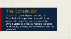 The Constitution - Perry Local Schools