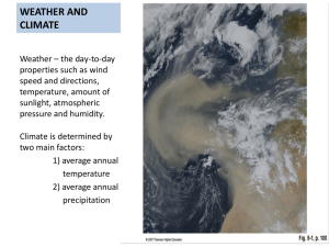 weather and climate - Jessamine County Schools