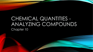 Analyzing Compounds