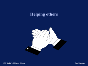 Helping Others