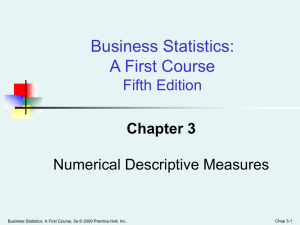 Basic Business Statistics, 10/e