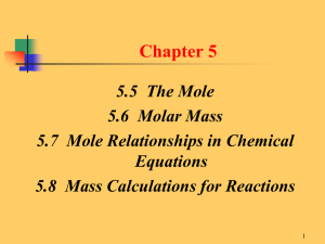 Formula Mass or Molecular Mass