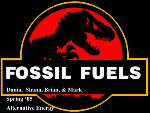 Fossil fuels intro
