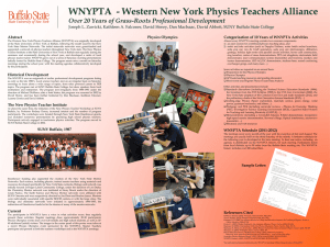WNYPTA 20 Years, Final - Physics