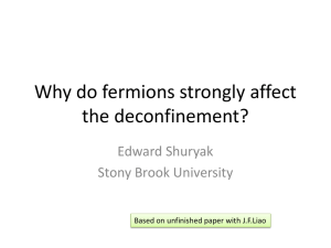 Why do fermions strongly affect the deconfinement?