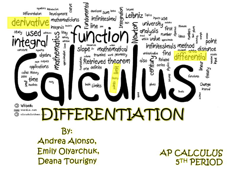 Logarithmic Differentiation