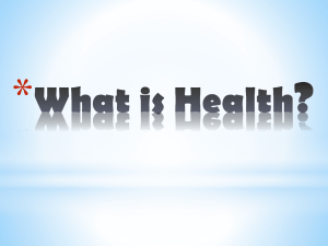 6 Components of Health