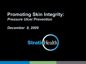 Pressure Ulcer Prevention December 8, 2009