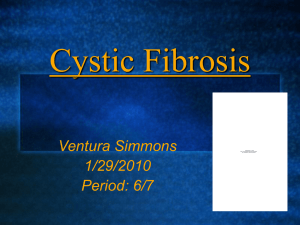 Cystic Fibrosis - workingalonestinks