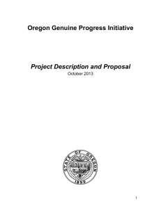 The Oregon GPI Description Proposal