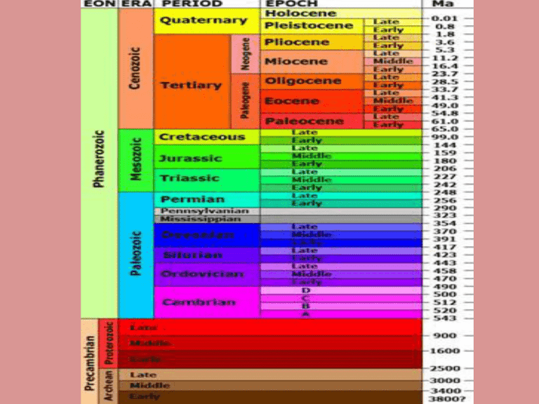 The Precambrian Era