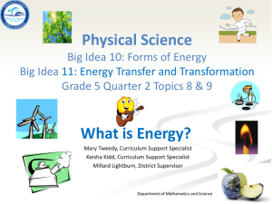 Energy - Science