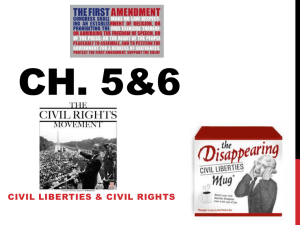 Ch. 5 Civil Liberties
