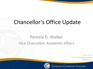 Fall 2012 - California Community Colleges Chancellor's Office
