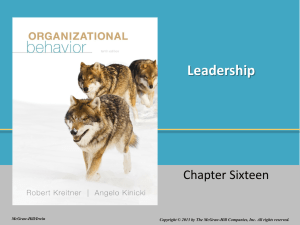 Leadership - McGraw Hill Higher Education