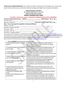 2013 VSRF Sr Sample ToY Nomination Form