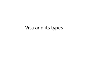 Visa and its types