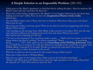 A Simple Solution to an Impossible Problem (285-305)