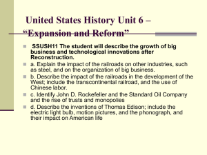 Expansion and Reform - Effingham County Schools