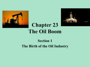 Chapter 23 The Oil Boom