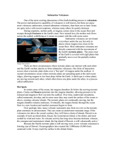 Submarine Volcanoes