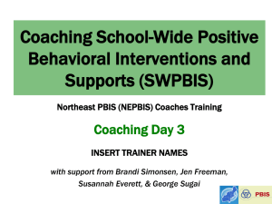 NEPBIS Coaches Meeting Y1 D3