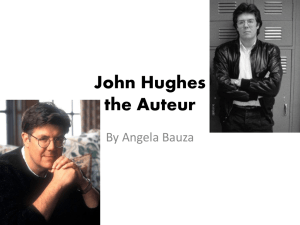 John Hughes the Auteur