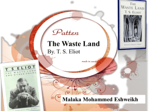 The Waste Land by Malaka Eshweikh