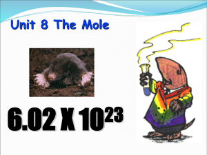 The Mole - astchemistry