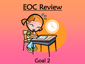 Goal 2 Review PPT