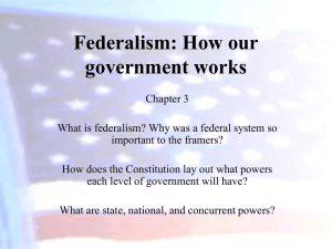 federalism - Arlington Public Schools