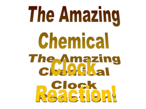 The Clock Reaction