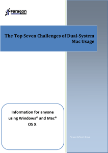 The Top Seven Challenges of Dual-System Mac Usage
