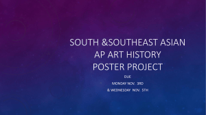 Southeast Asian AP Art History Poster Project