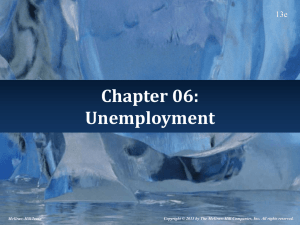 Unemployment - McGraw Hill Higher Education